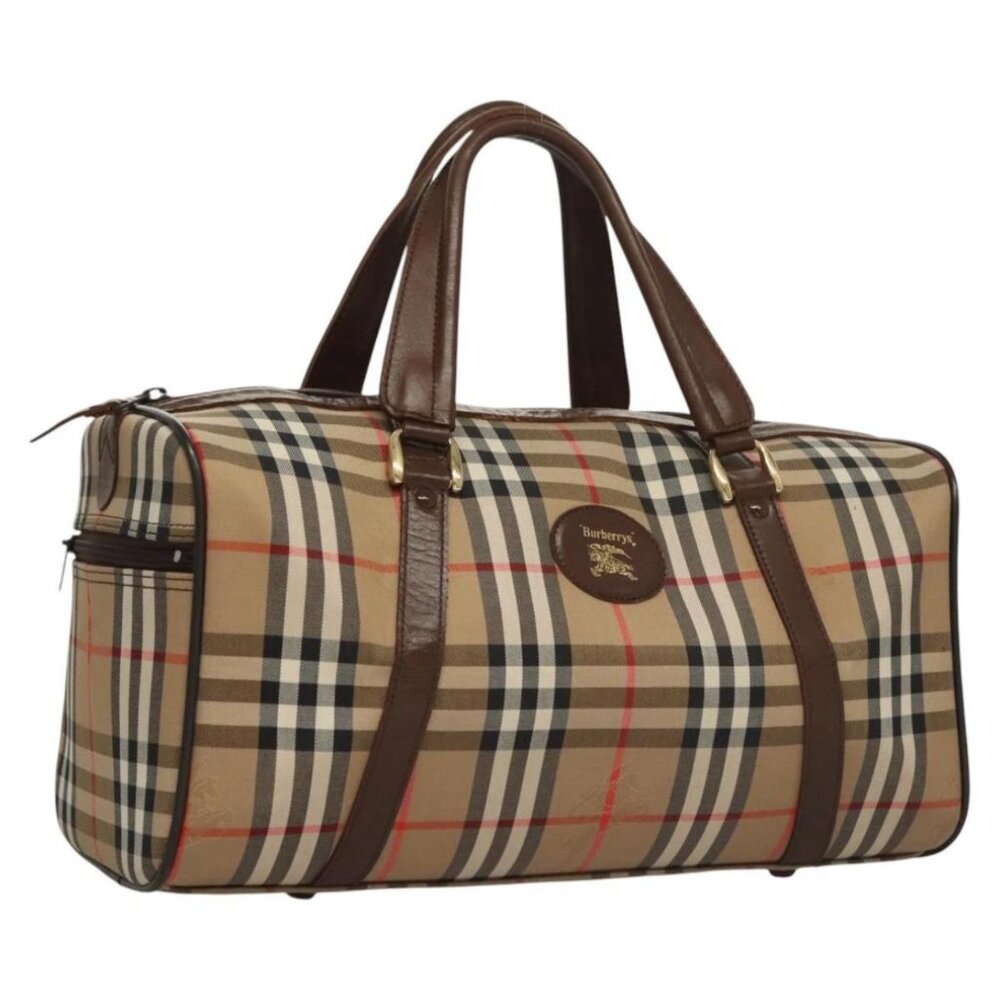 burberrys (vintage brand) boston bag